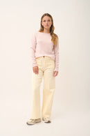 Jersey Cuello Barco - Grace - Polvo