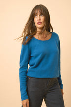 Jersey de Cuello Barco - Fiona - Paon
