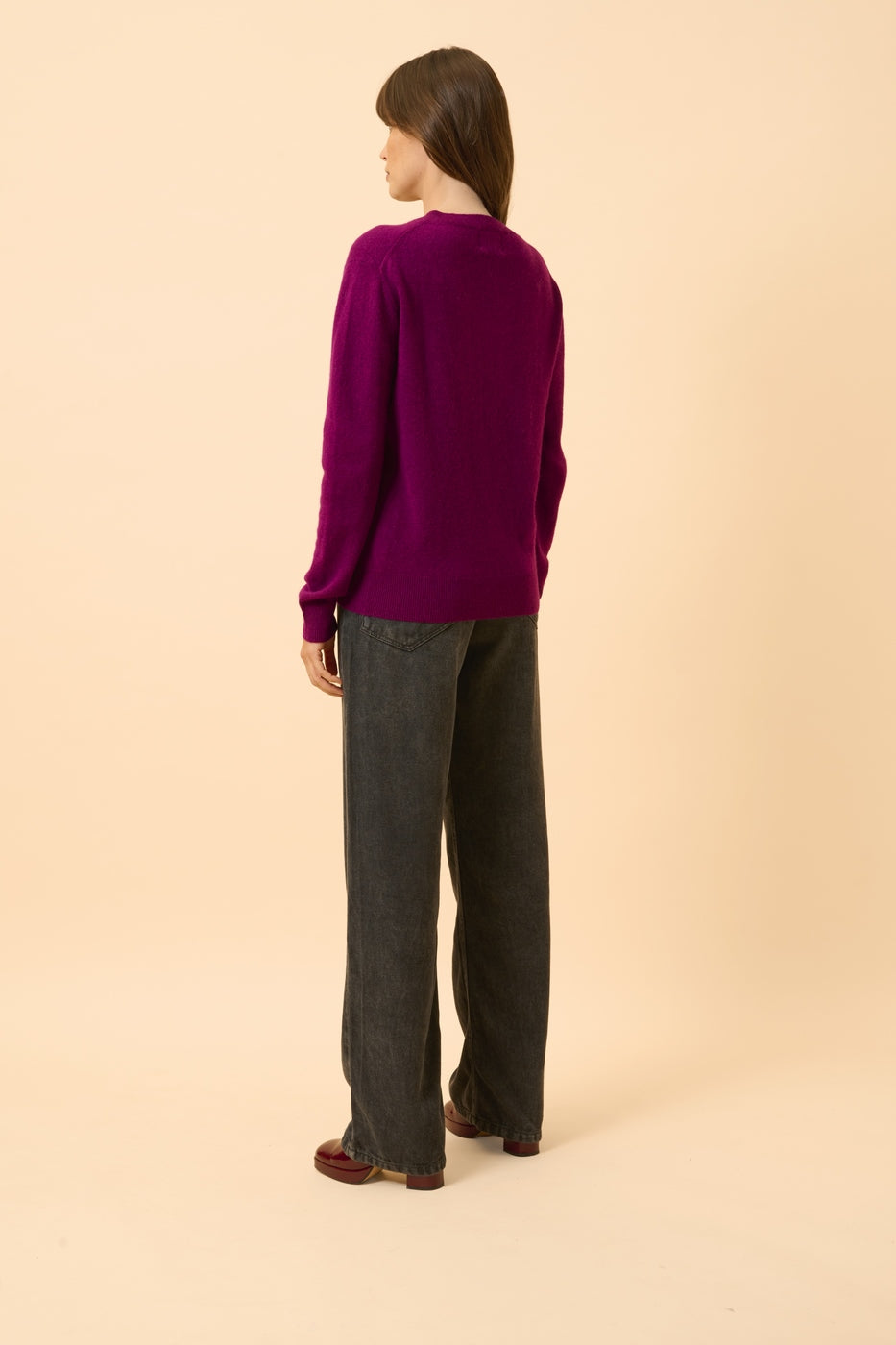 Pull Col V  - Nora - Prune