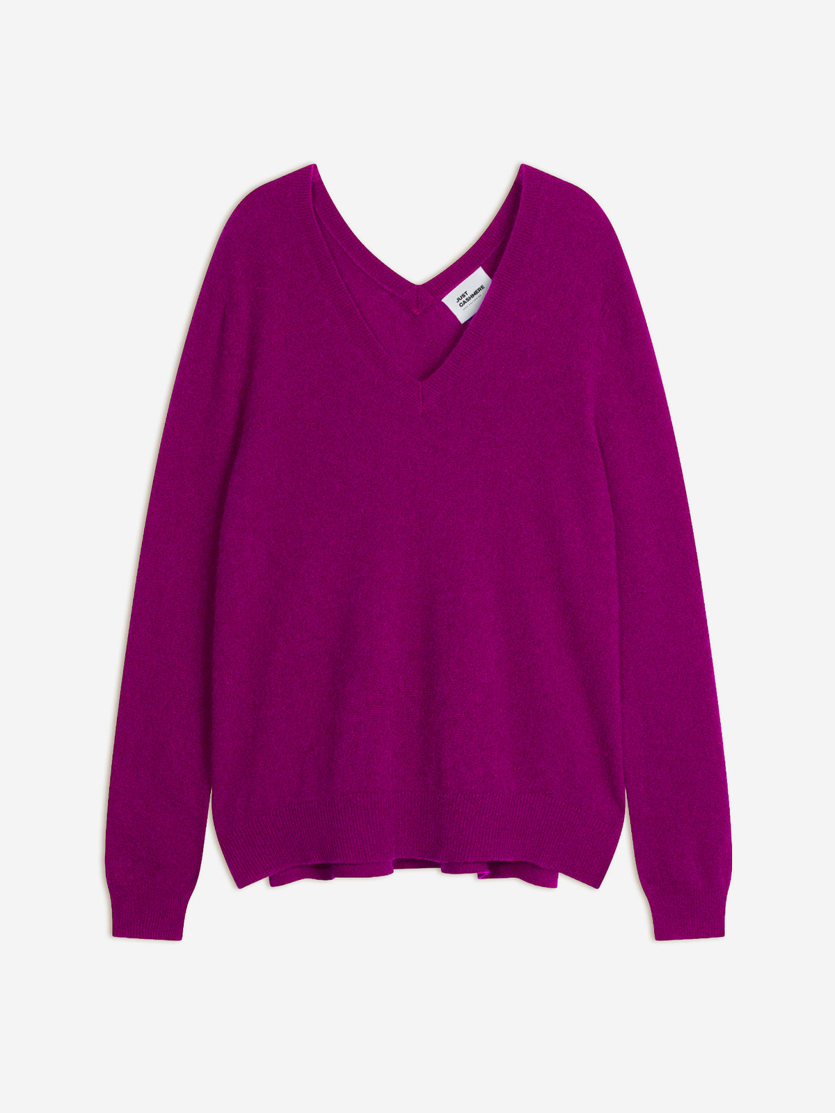 Pull Col V Devant Et Dos - Opal - Violine