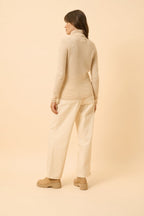 Jersey de cuello vuelto - Ava - Avena