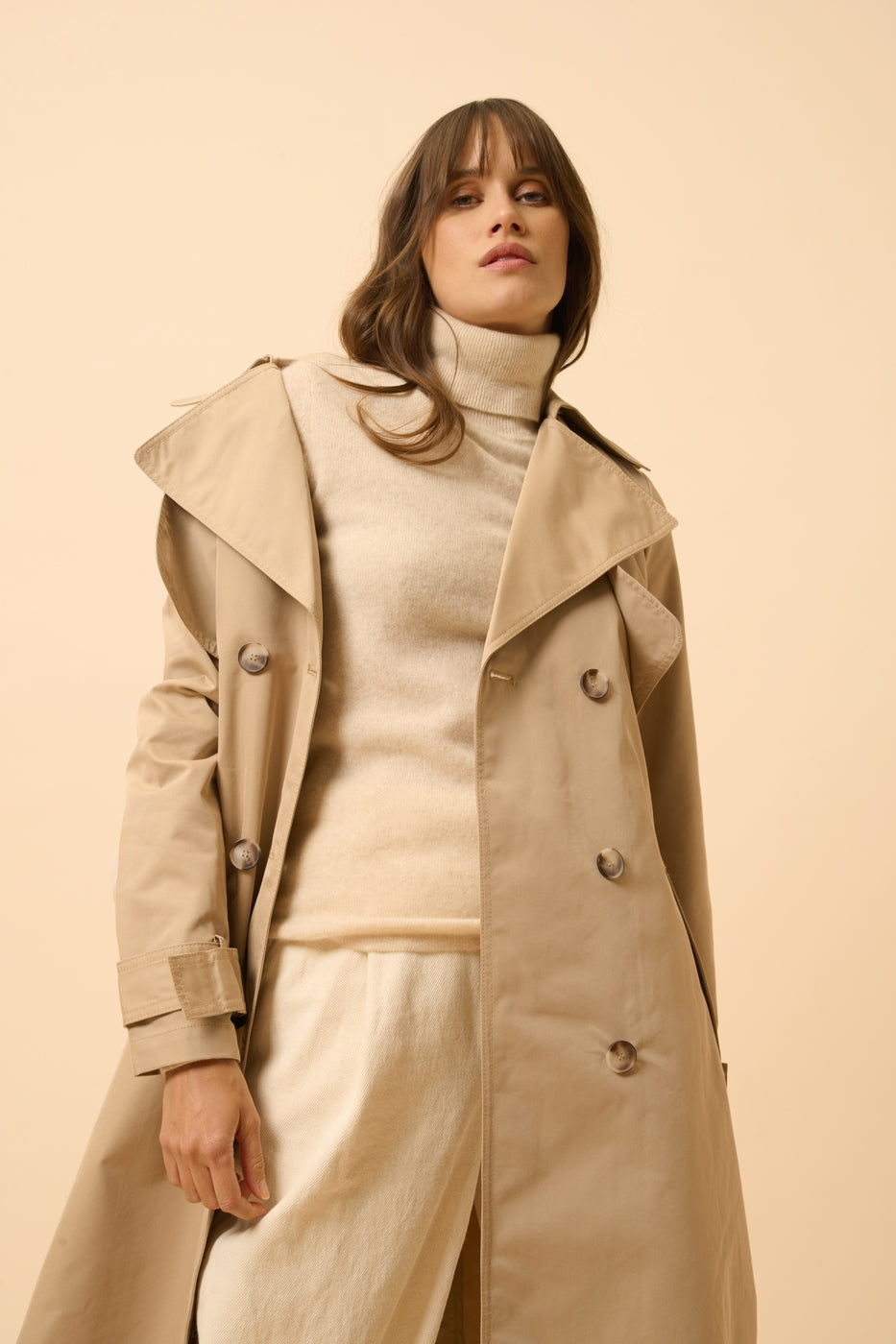 Jersey de cuello vuelto - Ava - Avena