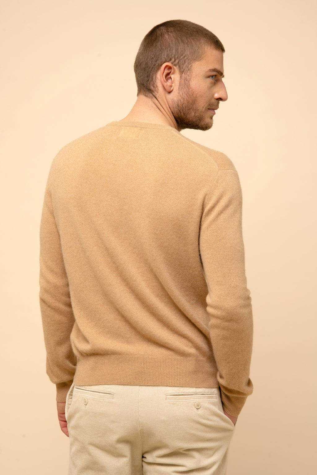 Just Cashmere - Crew-Neck Jumper - Howard - Sahara