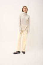 Pull Col Roulé - Lexie - Gris Perle Chiné