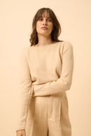 Pull Col Bateau - Grace - Beige
