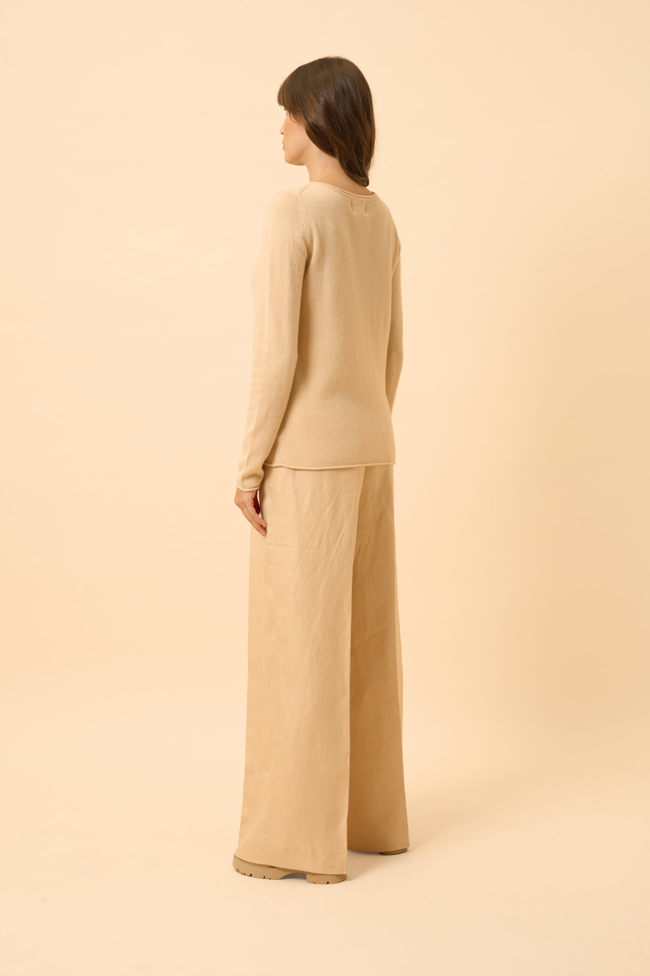 Pull Col Bateau - Grace - Beige