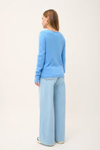 Jersey Cuello Barco - Grace - Baby Blue