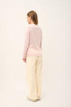 Jersey Cuello Redondo - Jane - Empolvado