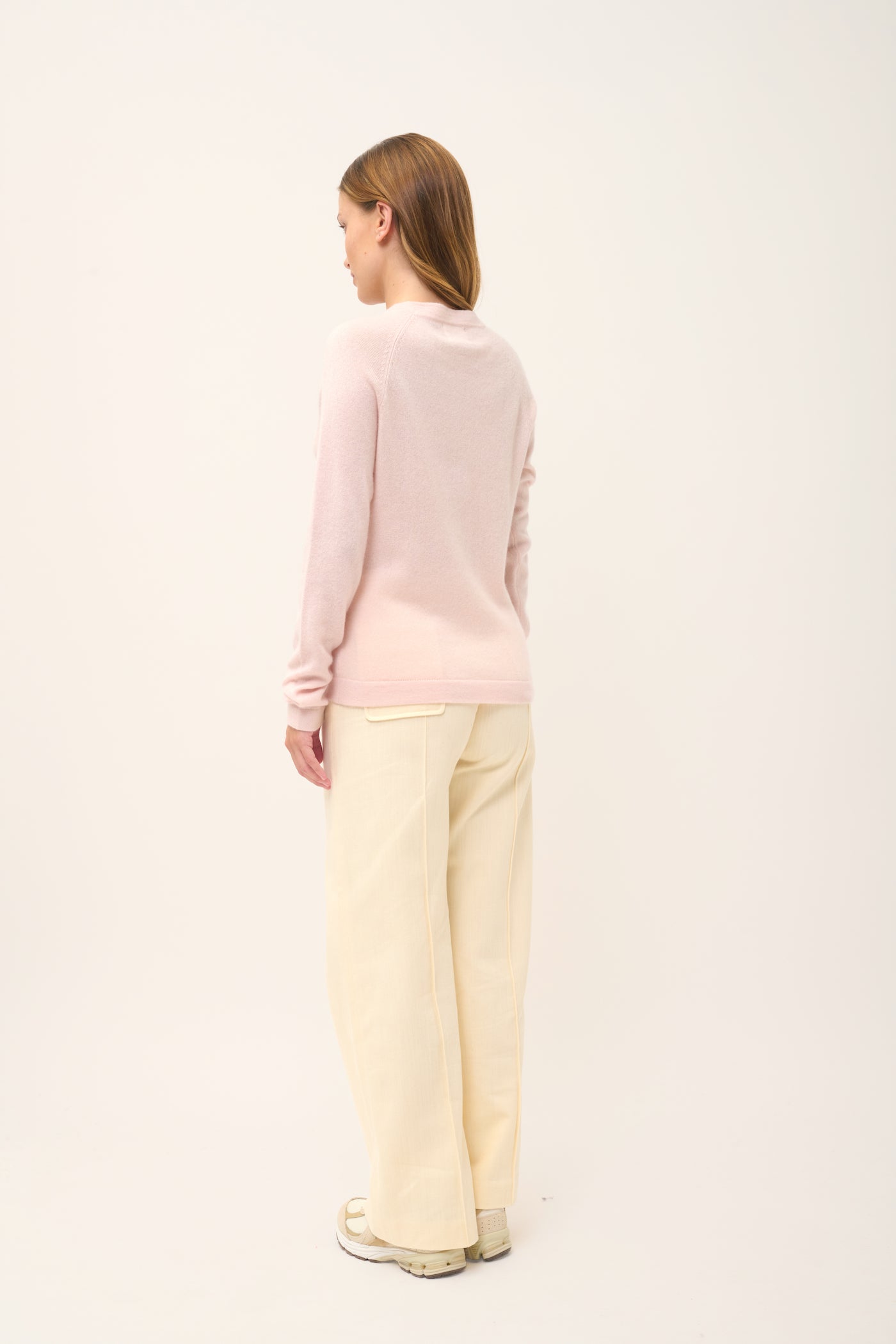 Jersey Cuello Redondo - Jane - Empolvado