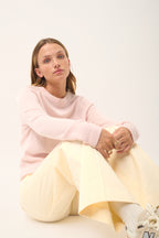 Jersey Cuello Redondo - Jane - Empolvado