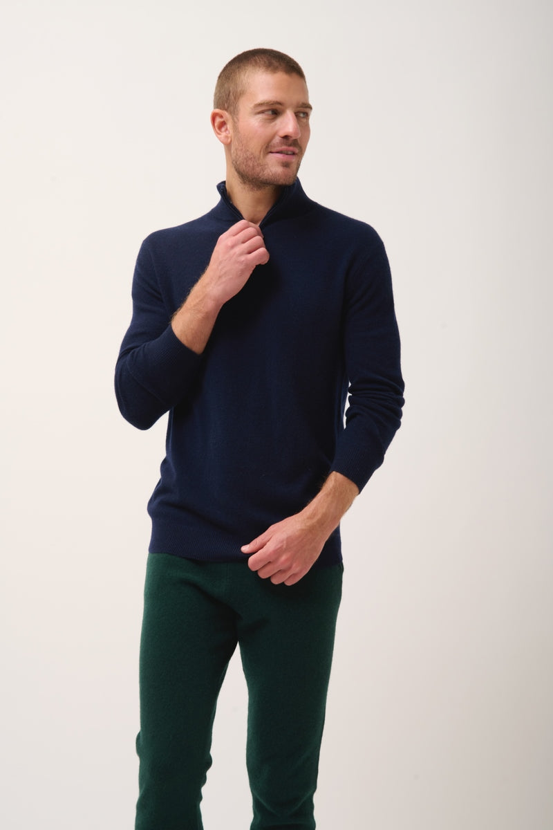Trucker Jumper - Bradley - Navy