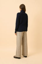 Roll-Neck Jumper - Udny - Navy