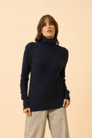 Turtleneck Sweater - Udny - Navy