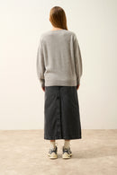 Pull Col V - Birse - Nuage Chiné