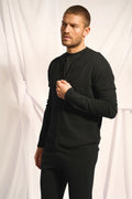 Gilet Zippé Col Mao - Polnoon - Noir