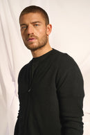 Gilet Zippé Col Mao - Polnoon - Noir