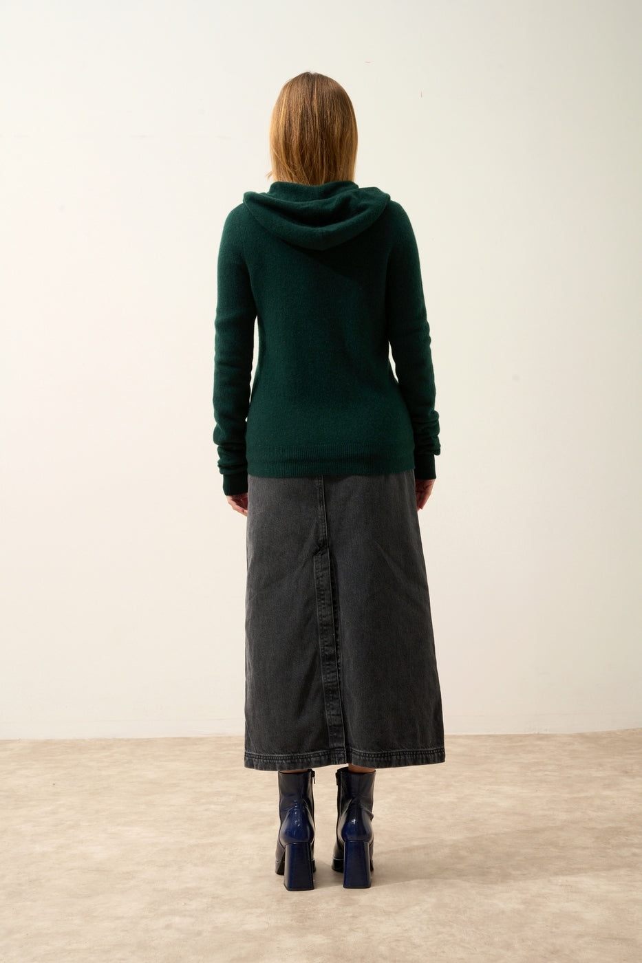 Gilet Zippé Capuche - Debbie - Cyprès