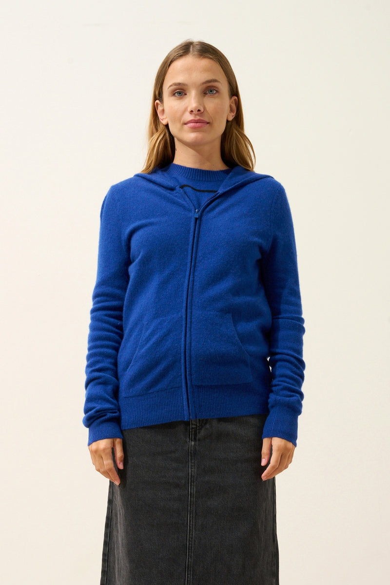 Gilet Zippé Capuche - Debbie - Outremer