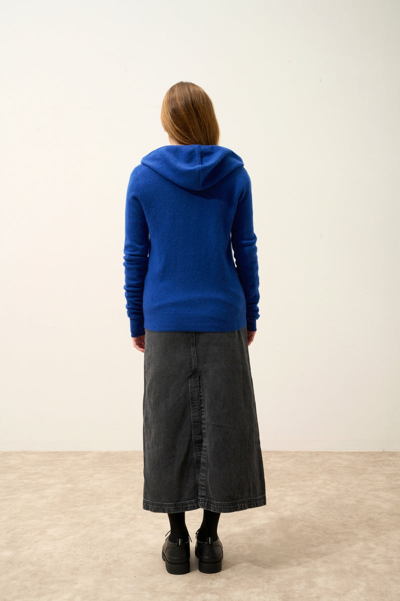 Gilet Zippé Capuche - Debbie - Outremer