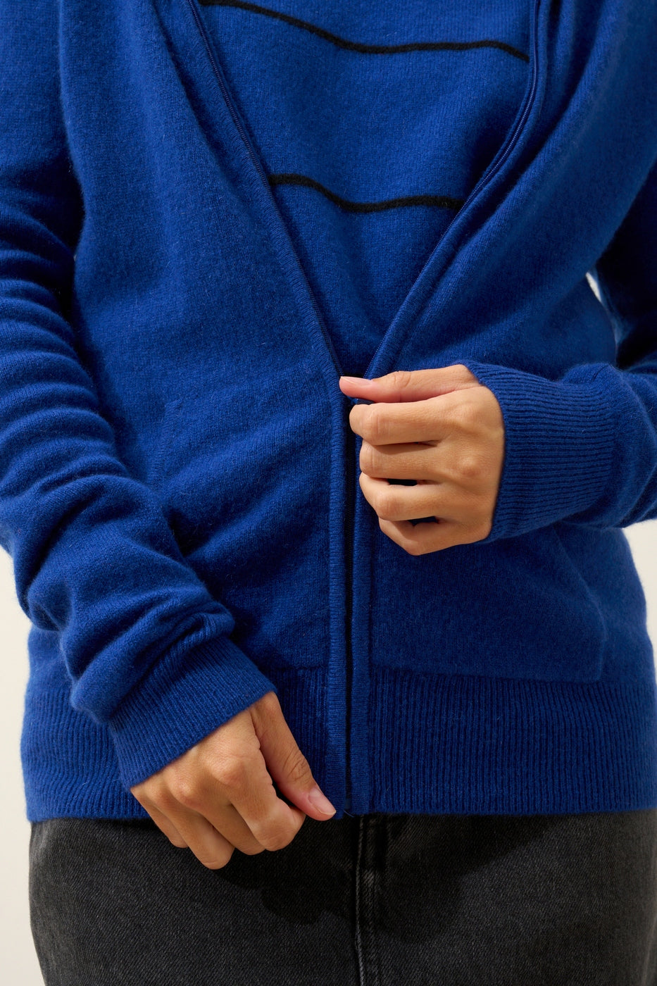 Gilet Zippé Capuche - Debbie - Outremer