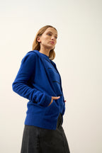 Gilet Zippé Capuche - Debbie - Outremer