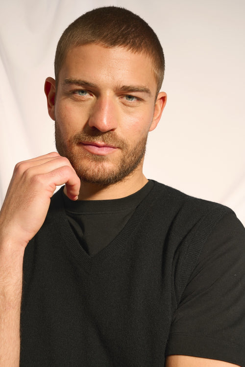 Débardeur Col V - Corki - Noir