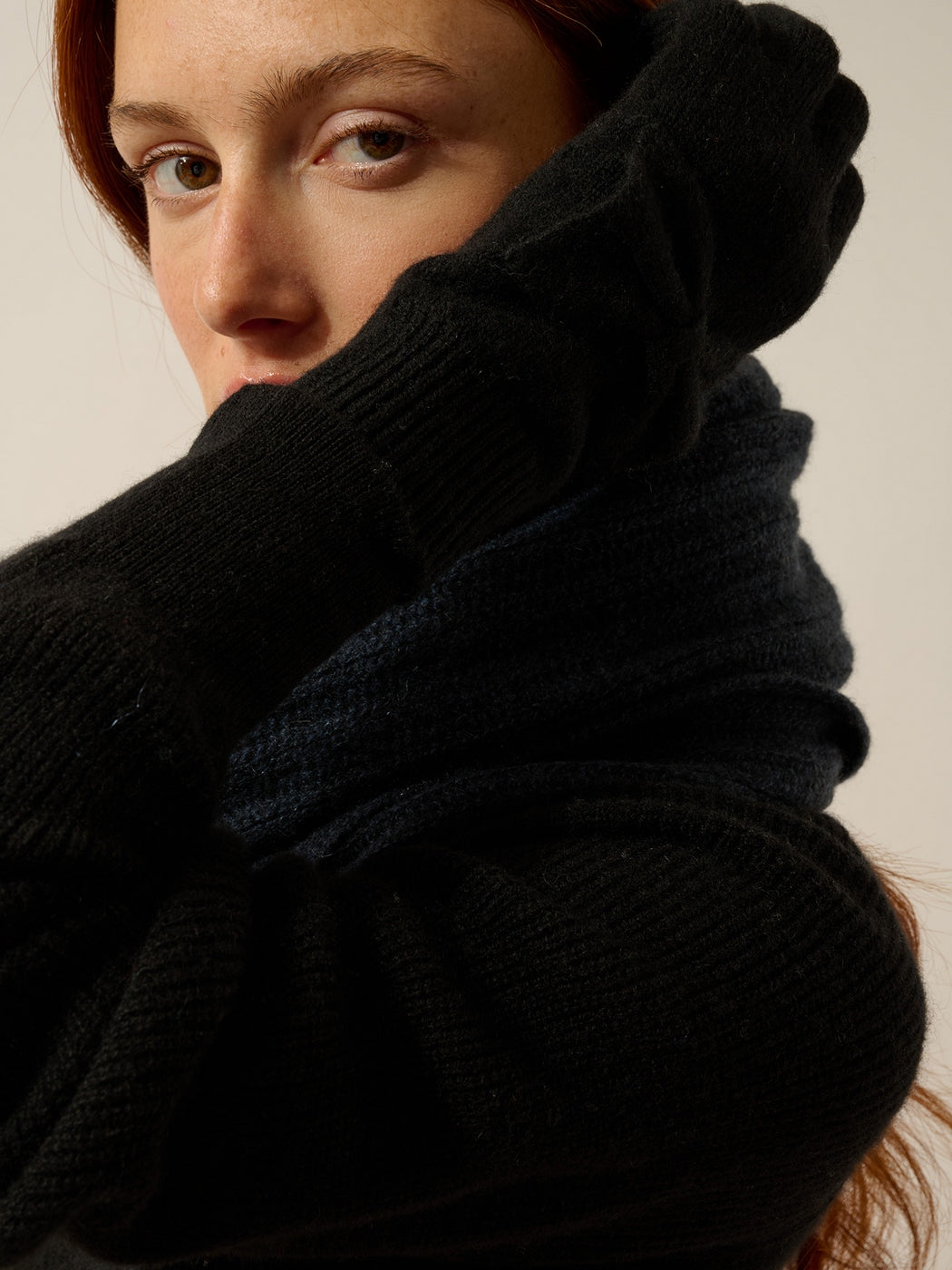 Gants 4 Fils - Lucy - Noir