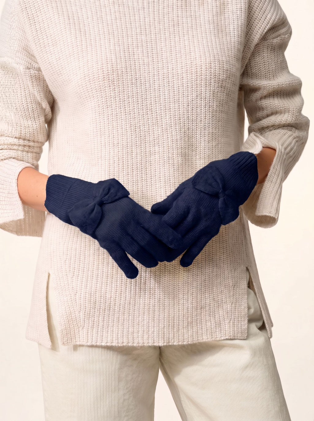 Handskar 4-trådig - Lucy - Navy