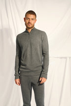 Jersey con Cremallera - Nour - Anthracite Chiné