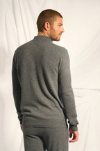 Jersey con Cremallera - Nour - Anthracite Chiné