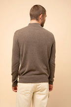 Pull Camionneur - Nour - Taupe Chiné