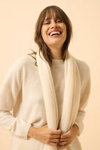 4-Strand Scarf - Lea - Snow