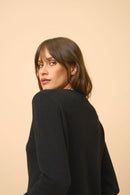 Pull Col Rond 4 Fils - Lexini - Noir