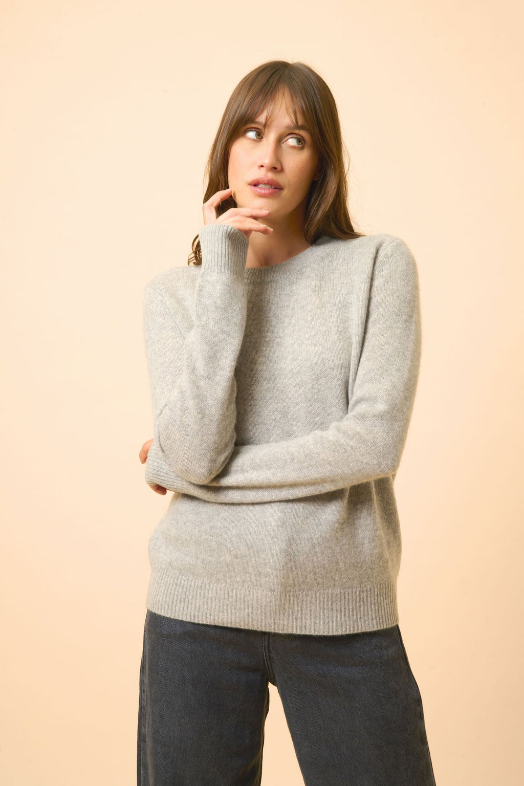 Jersey Cuello Redondo 4 Hilos - Lexini - Nuage Chiné