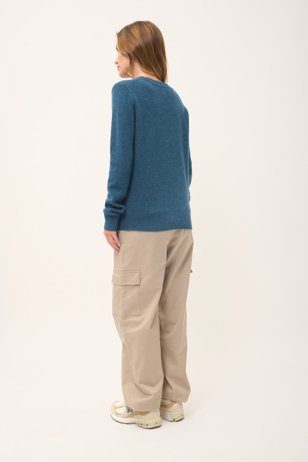 Jersey de Cuello Redondo de 4 Cabos - Lexini - Verde Pato Vigoré