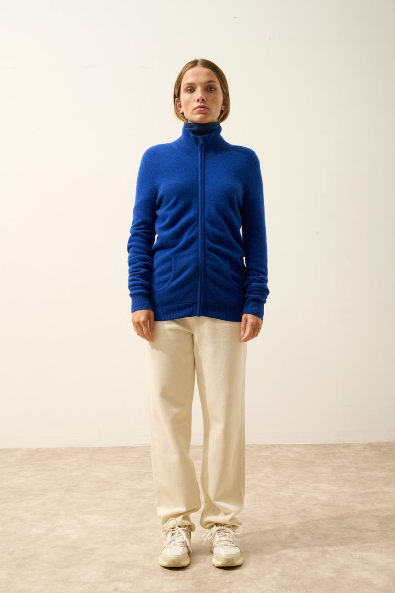 Gilet Zippé Col Montant - Ayr - Outremer