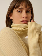 Udny Roll Neck Jumper - Lemonade - Women