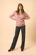 Pull Col V - Birse - Bois De Rose