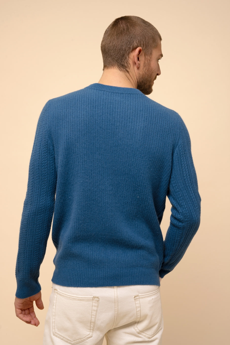 Pull Col Rond 4 Fils - Lukka - Paon