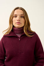 Pull Camionneur 6 Fils - Akar - Mûre
