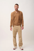 Chaqueta Con Cremallera Y Capucha - Elliot - Avellana