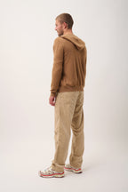 Chaqueta Con Cremallera Y Capucha - Elliot - Avellana