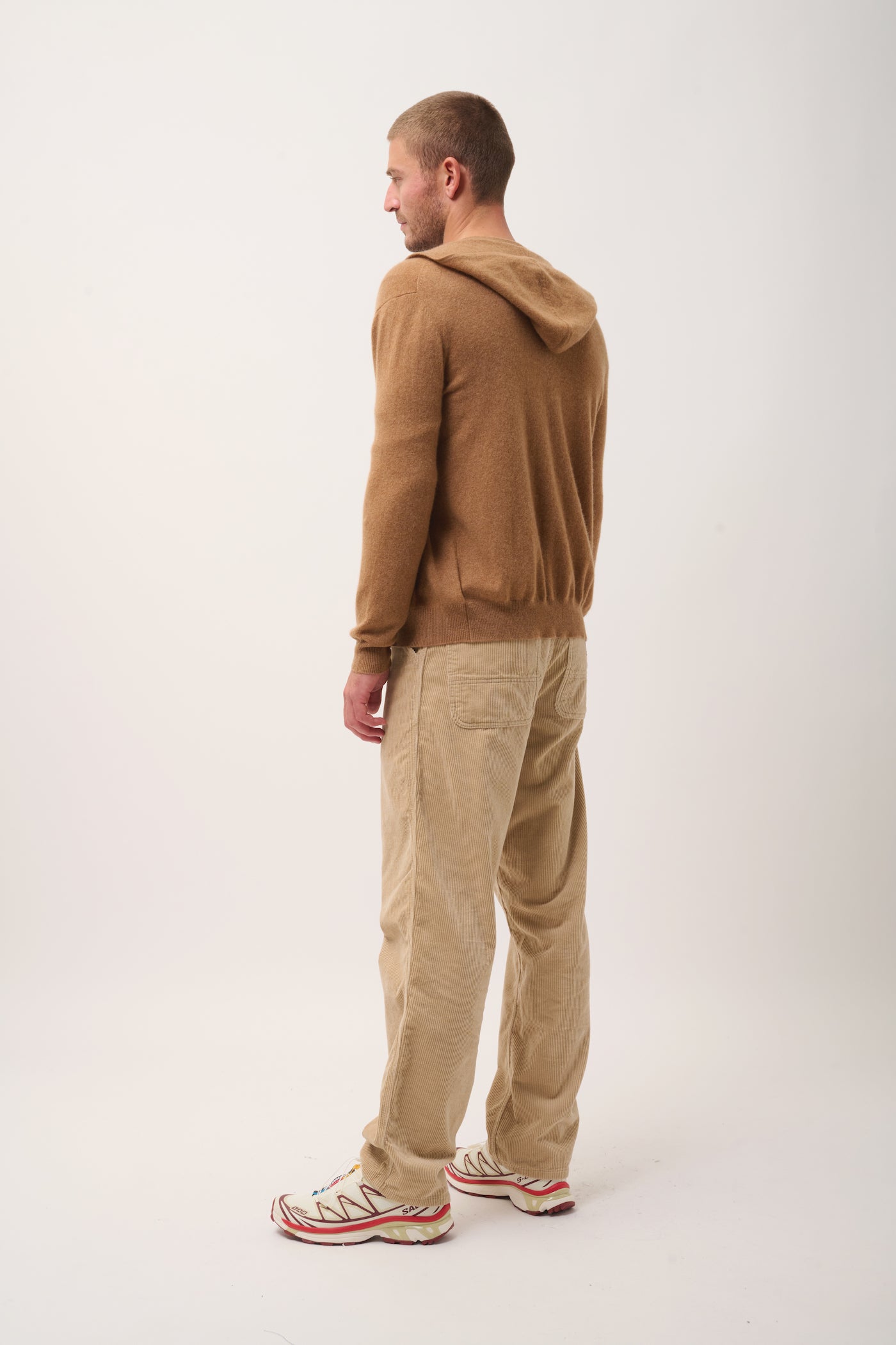 Chaqueta Con Cremallera Y Capucha - Elliot - Avellana