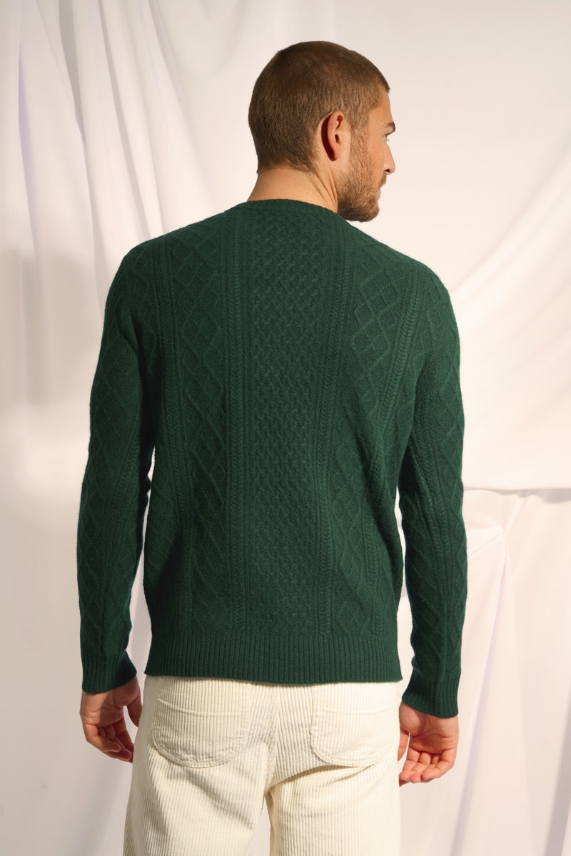 Jersey de Cuello Redondo 4 Cabos - Thurid - Cyprès