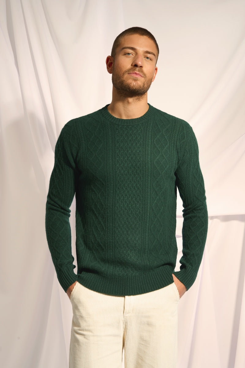 Jersey de Cuello Redondo 4 Cabos - Thurid - Cyprès