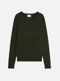 Jersey Cuello de Pico - Walt - 100% Cachemira, 2 Cabos - Caqui - Hombre