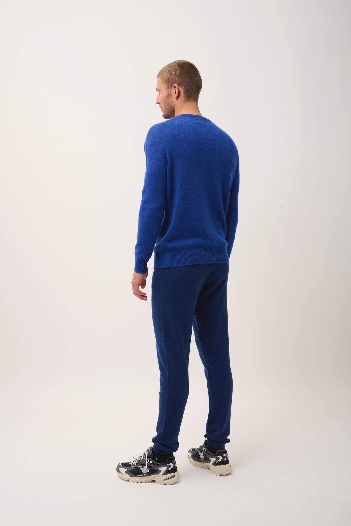 Pull Col V 4 Fils - Nathan  - Outremer