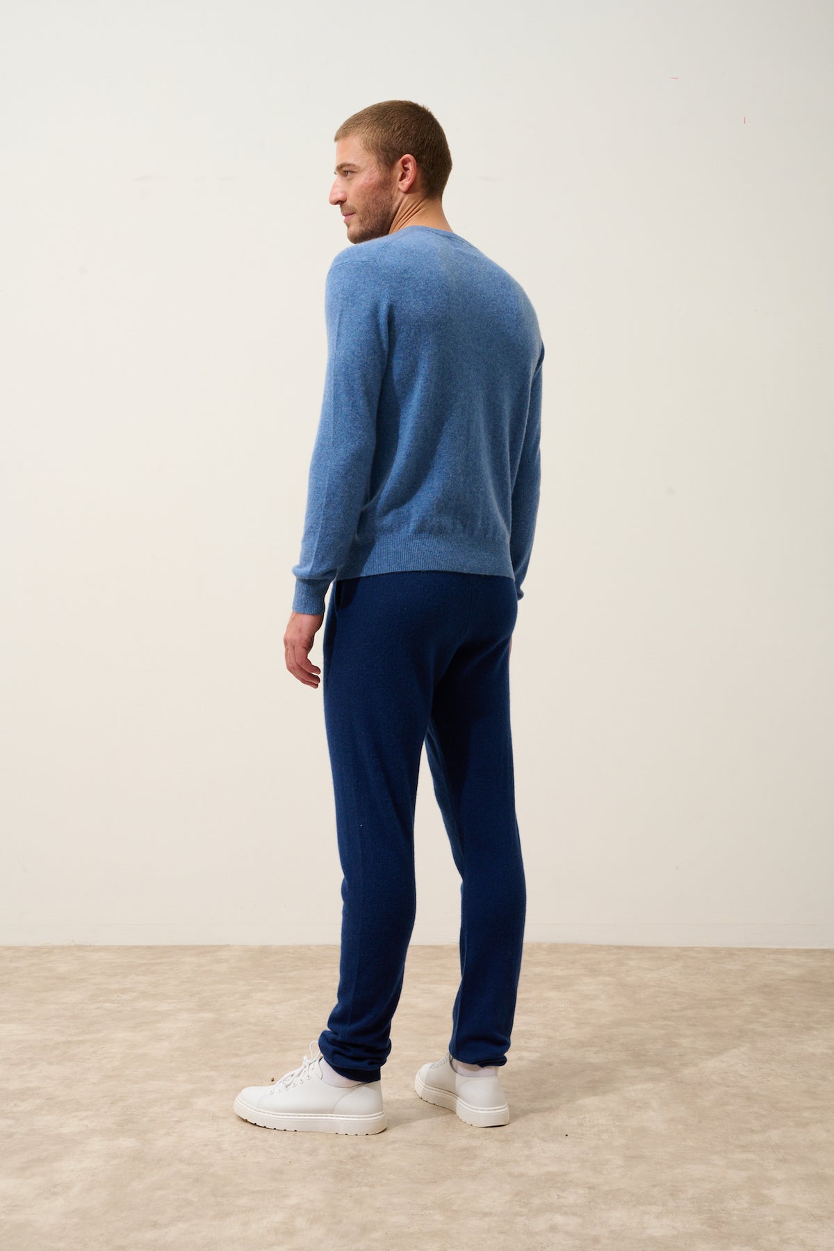 Jersey de Cuello Redondo - Howard - Bleu Denim