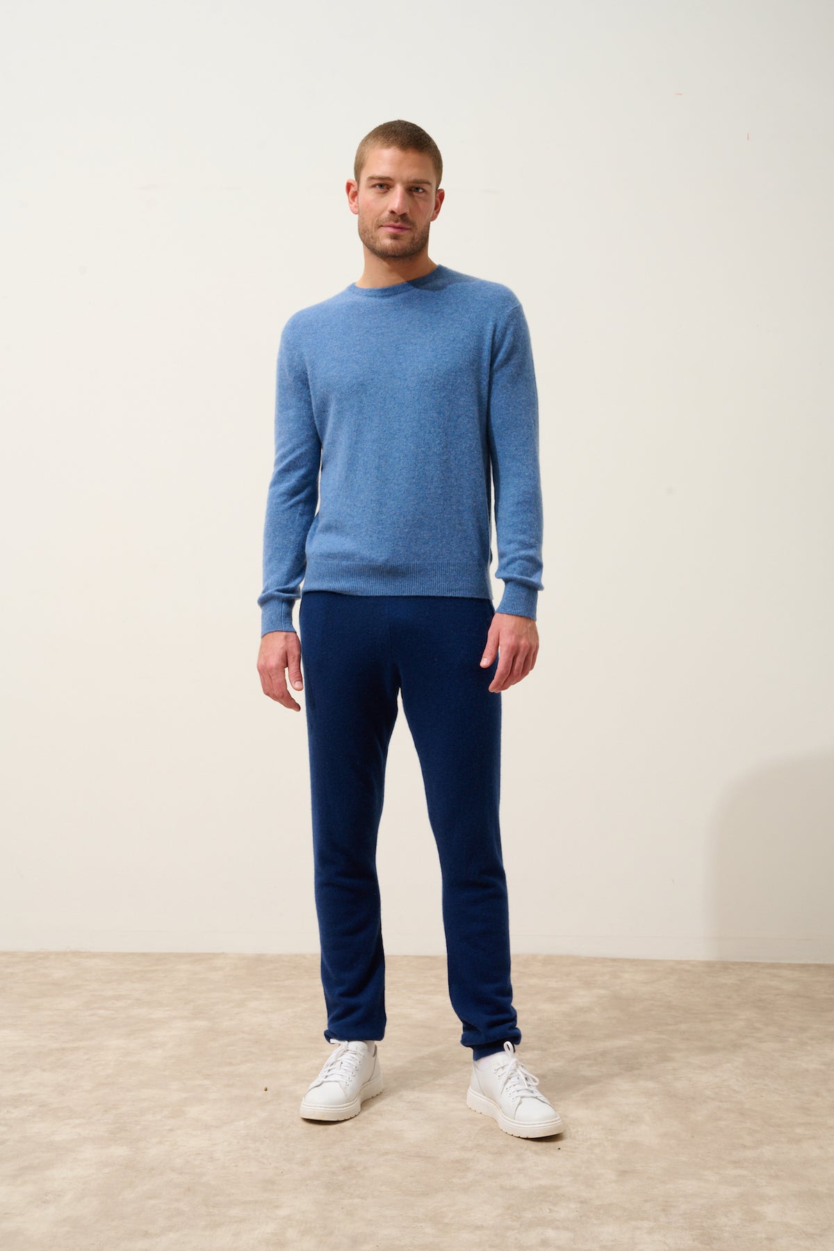 Jersey de Cuello Redondo - Howard - Bleu Denim