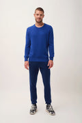 4-Ply Round Neck Jumper - Gabin - Outremer